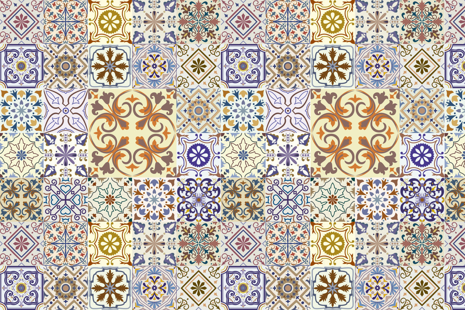 Küchenrückwand Patchwork