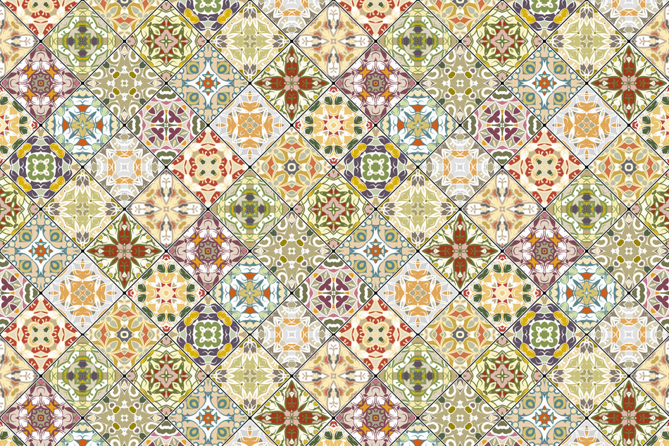 Küchenrückwand Patchwork