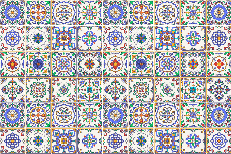 Küchenrückwand Patchwork