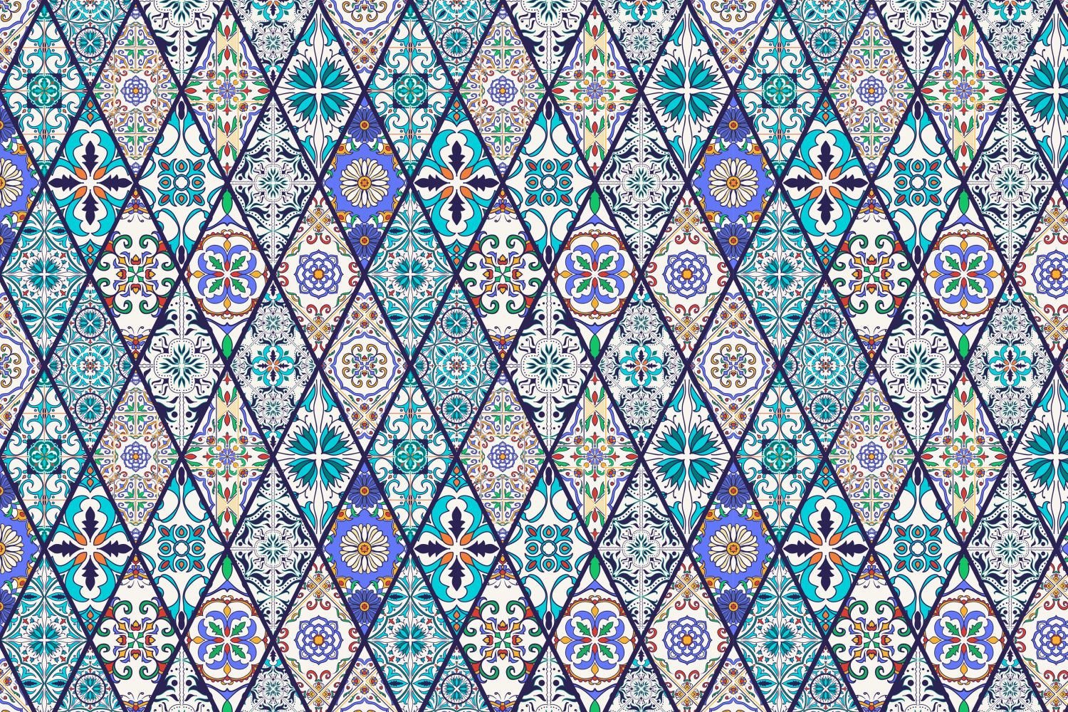 Küchenrückwand Patchwork