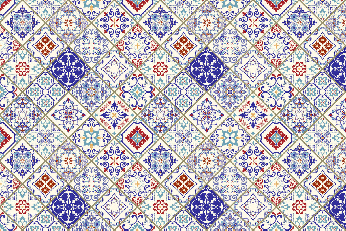 Küchenrückwand Patchwork