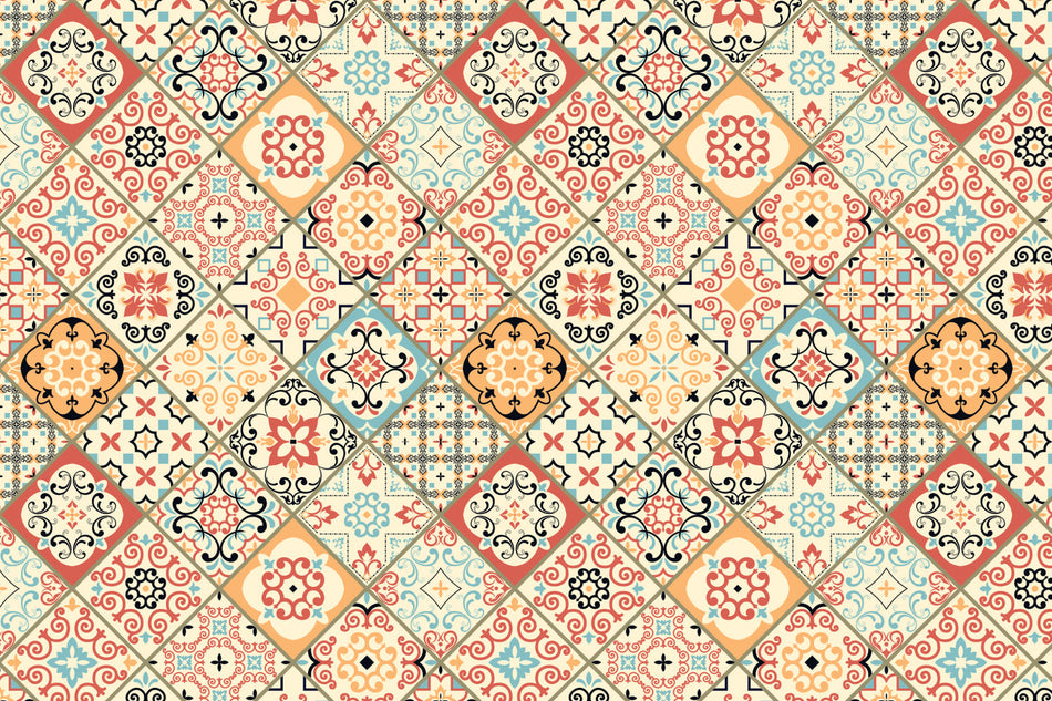 Küchenrückwand Patchwork