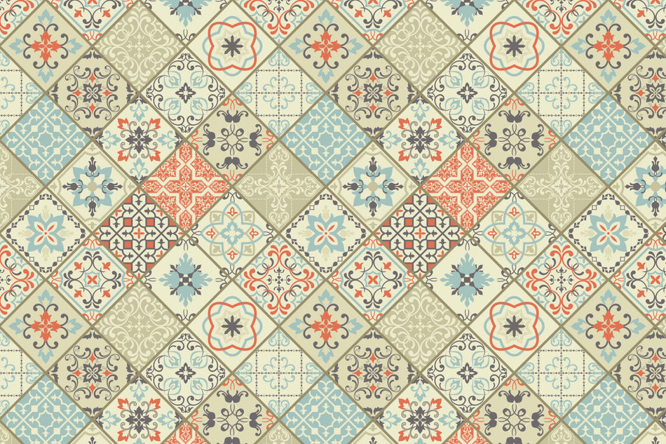 Küchenrückwand Patchwork