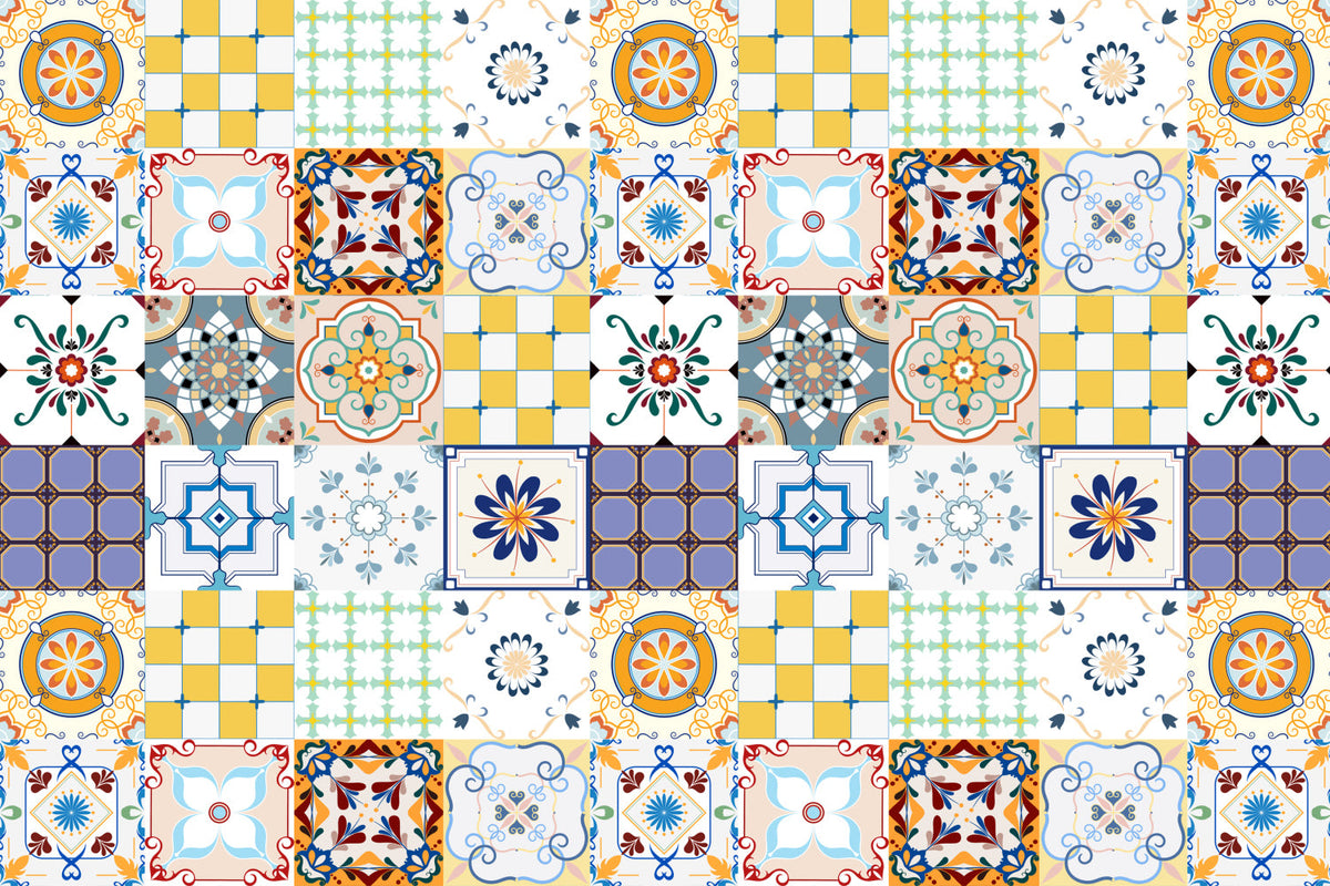 Küchenrückwand Patchwork