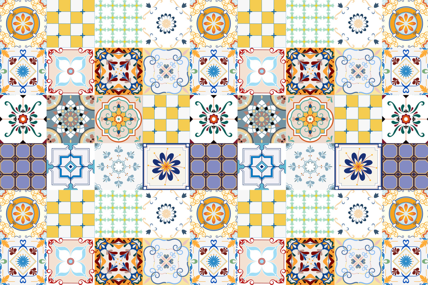 Küchenrückwand Patchwork