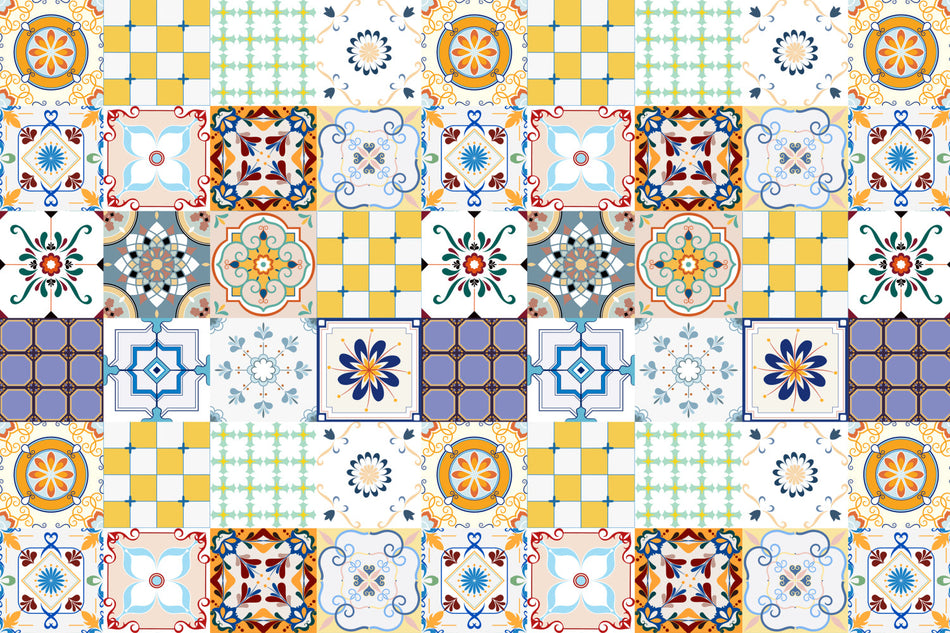 Küchenrückwand Patchwork