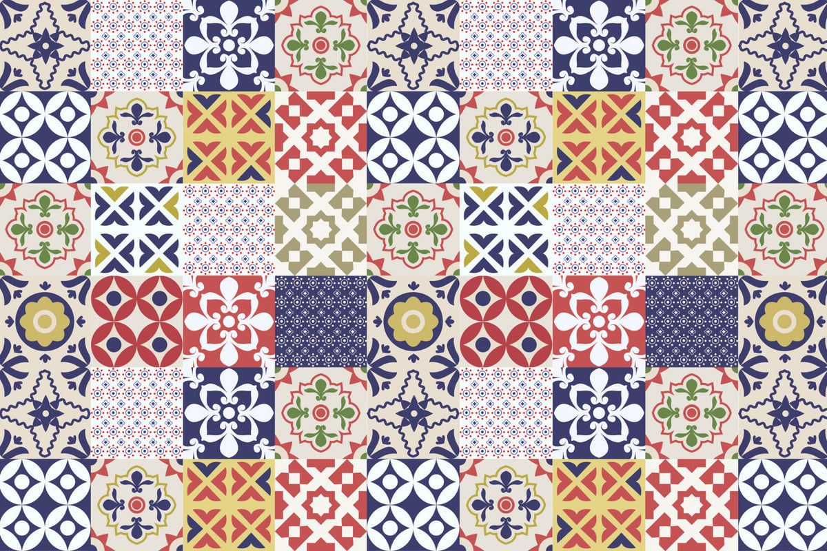 Küchenrückwand Patchwork