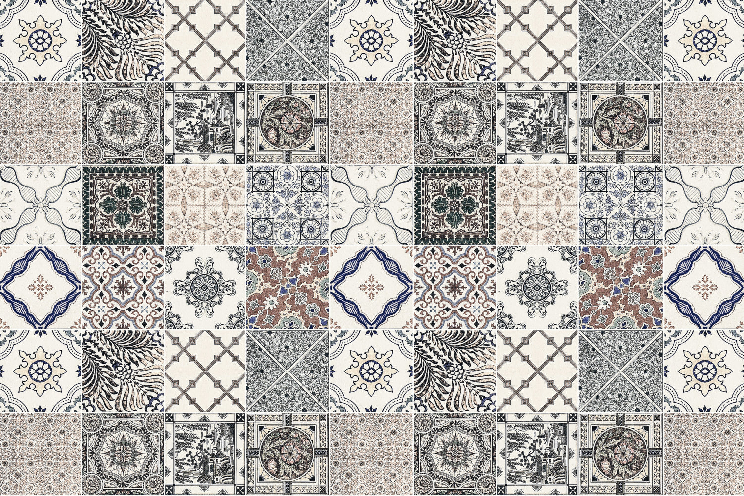 Küchenrückwand Patchwork