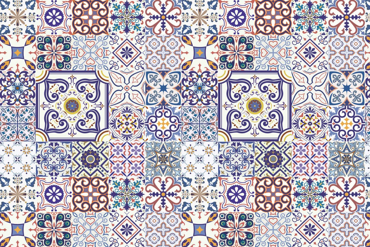 Küchenrückwand Patchwork