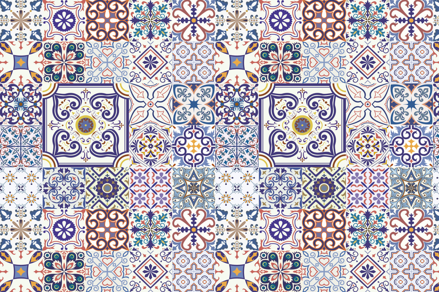 Küchenrückwand Patchwork