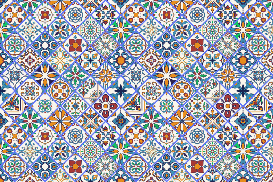 Küchenrückwand Patchwork