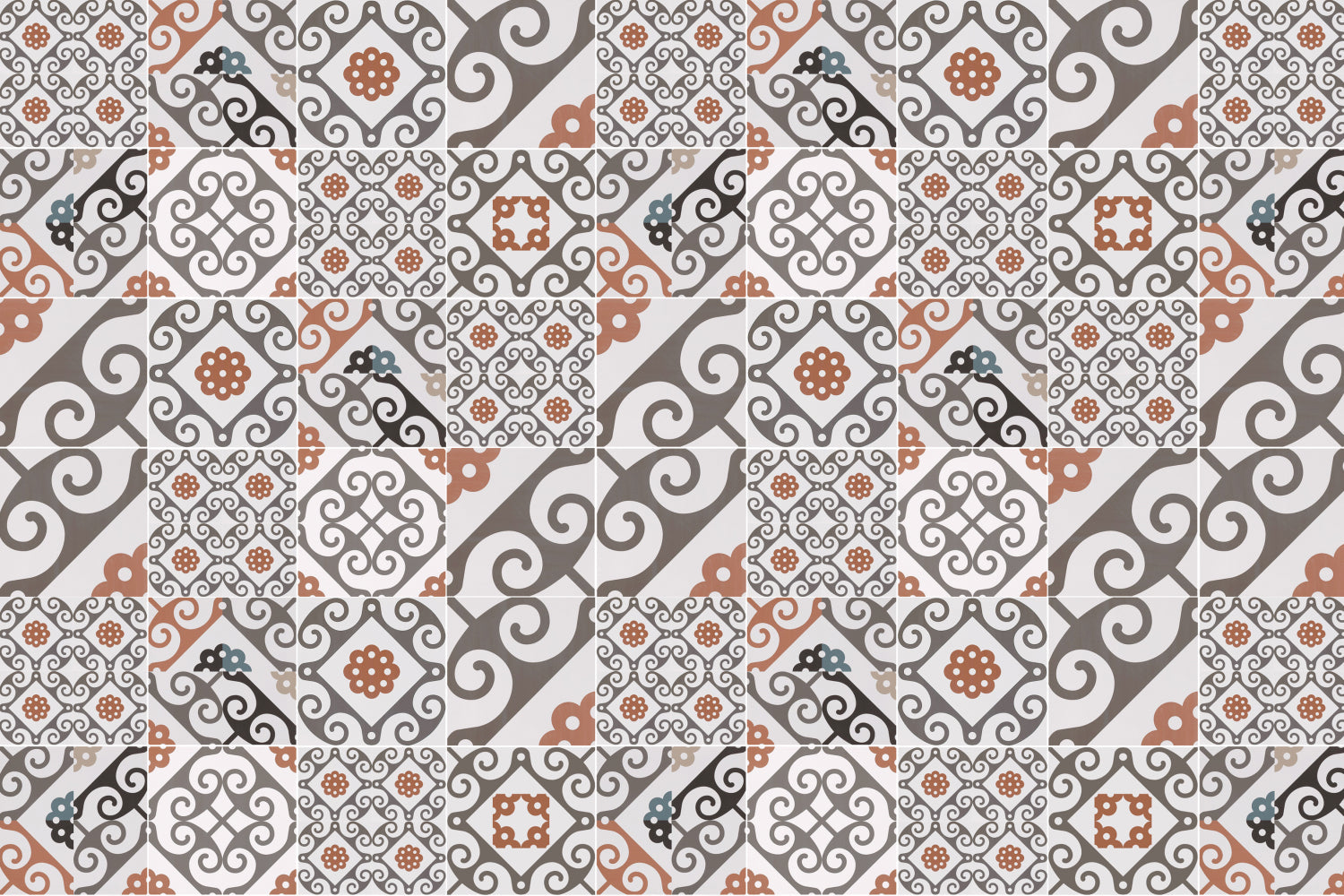 Küchenrückwand Patchwork