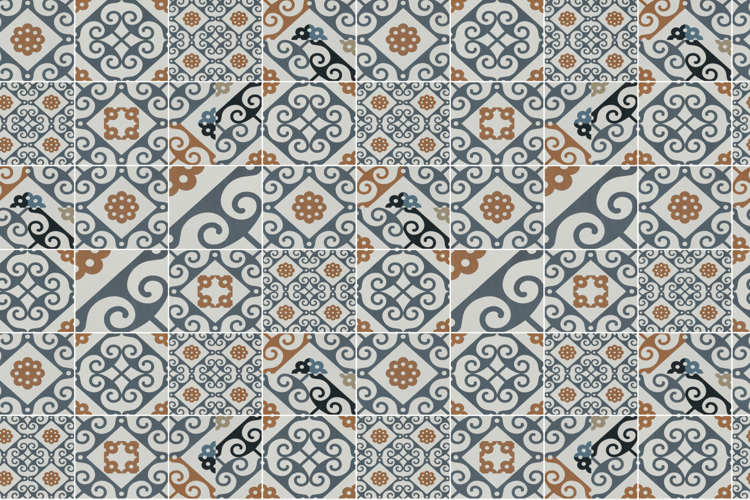 Küchenrückwand Patchwork