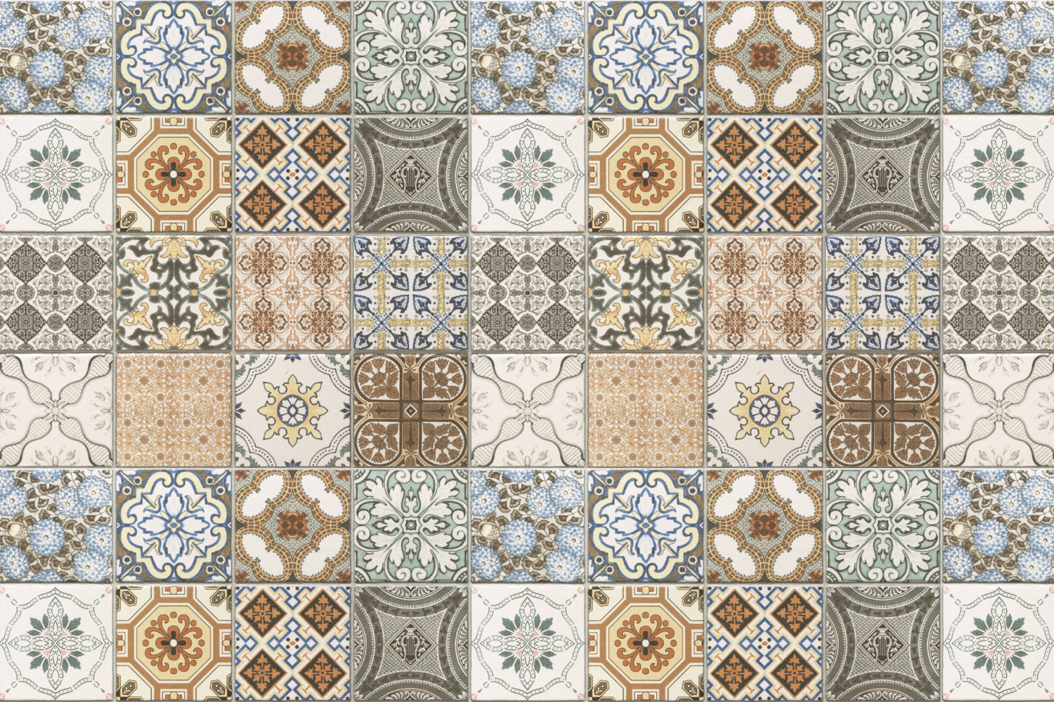 Küchenrückwand Patchwork