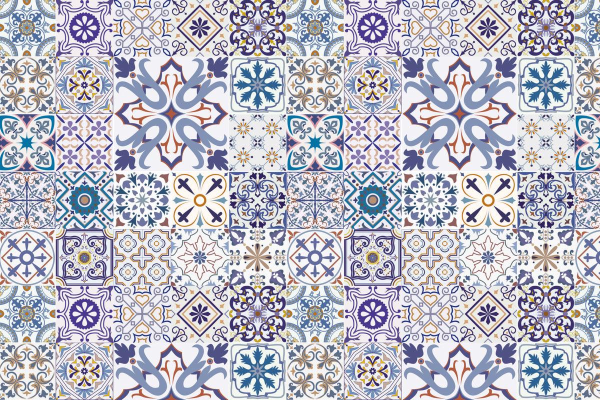 Küchenrückwand Patchwork