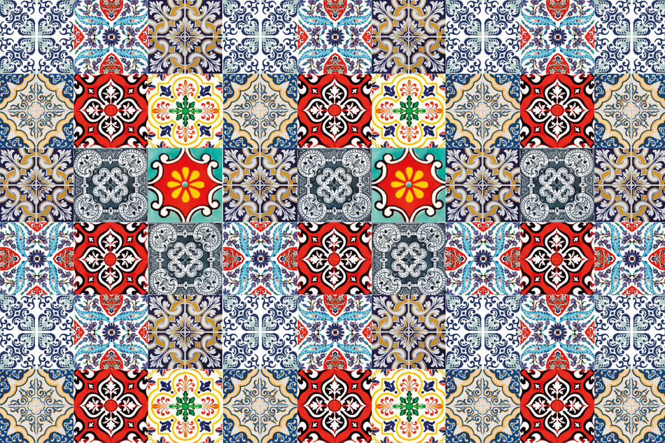 Küchenrückwand Patchwork