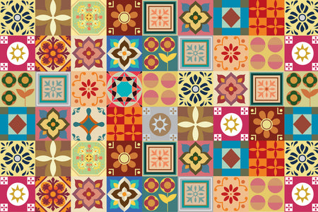 Küchenrückwand Patchwork