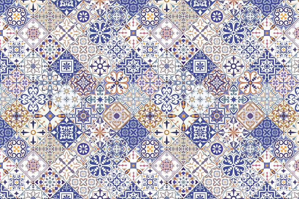 Küchenrückwand Patchwork