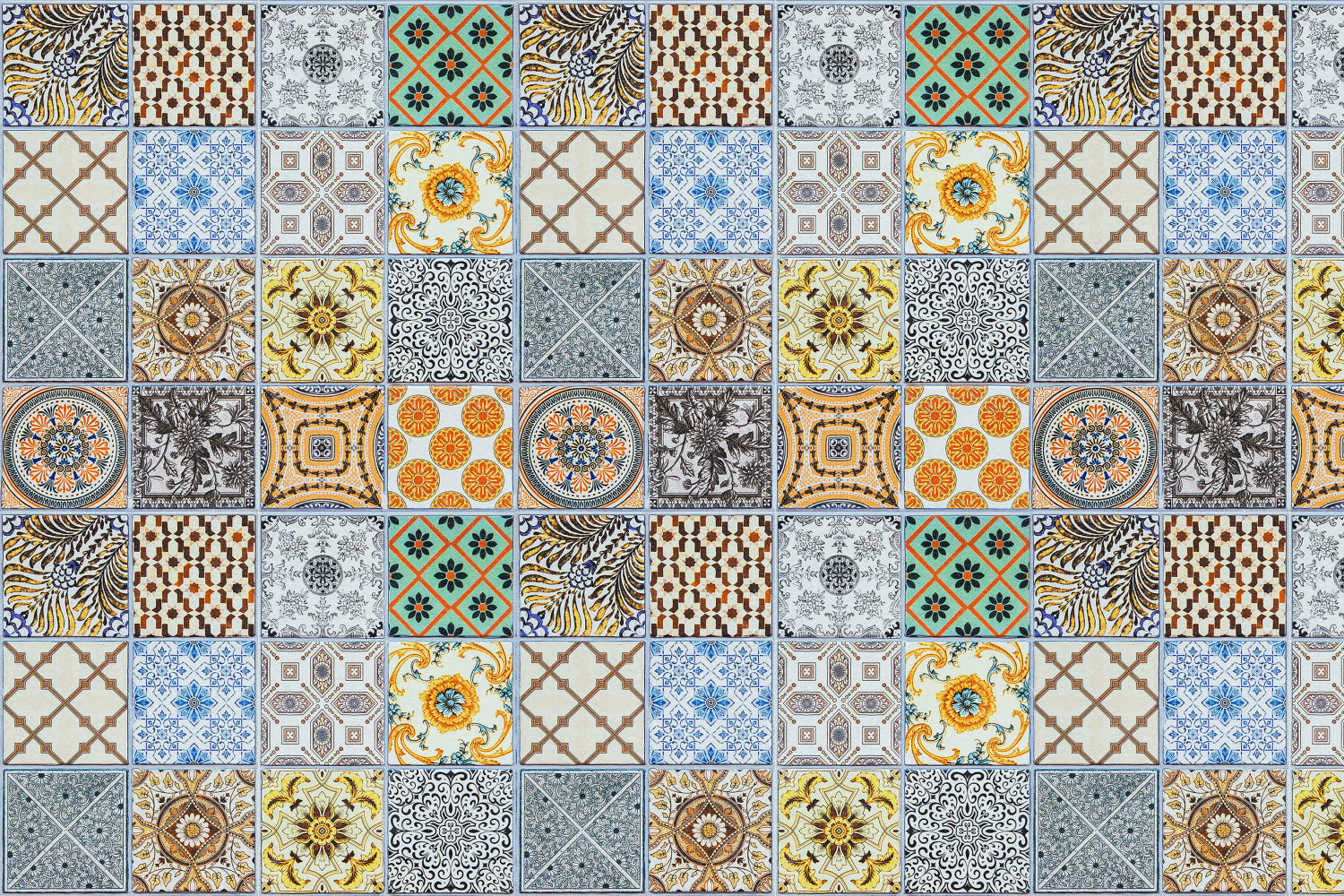 Küchenrückwand Patchwork