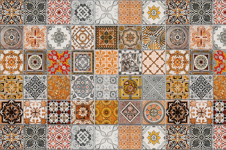 Küchenrückwand Patchwork