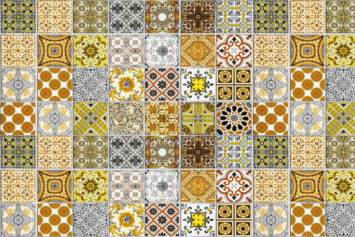 Küchenrückwand Patchwork