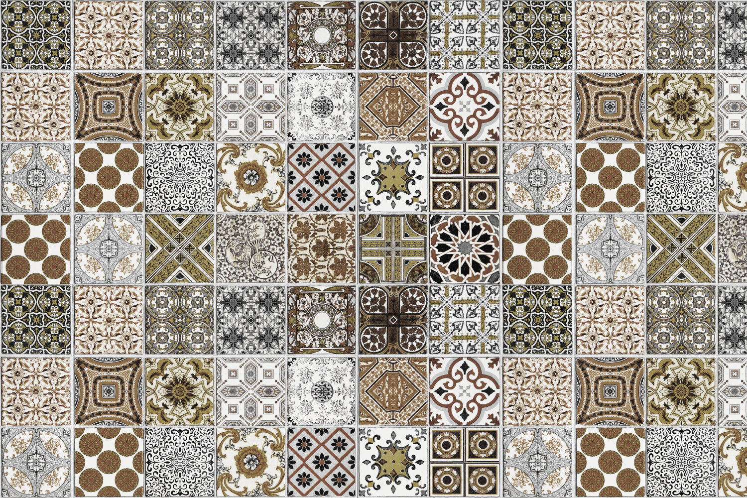 Küchenrückwand Patchwork