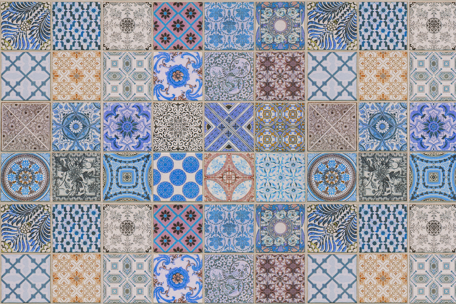 Küchenrückwand Patchwork