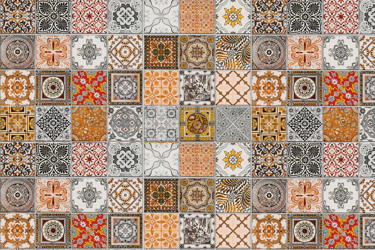 Küchenrückwand Patchwork