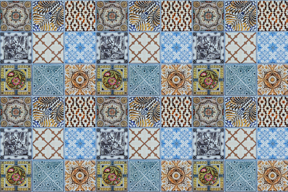 Küchenrückwand Patchwork