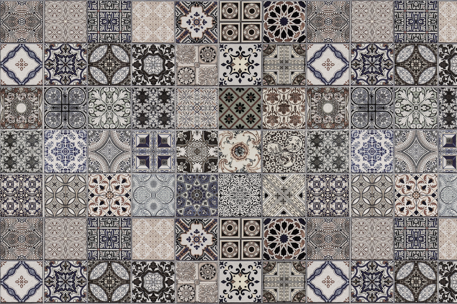 Küchenrückwand Patchwork