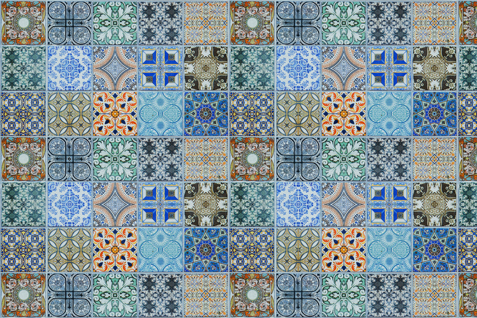 Küchenrückwand Patchwork