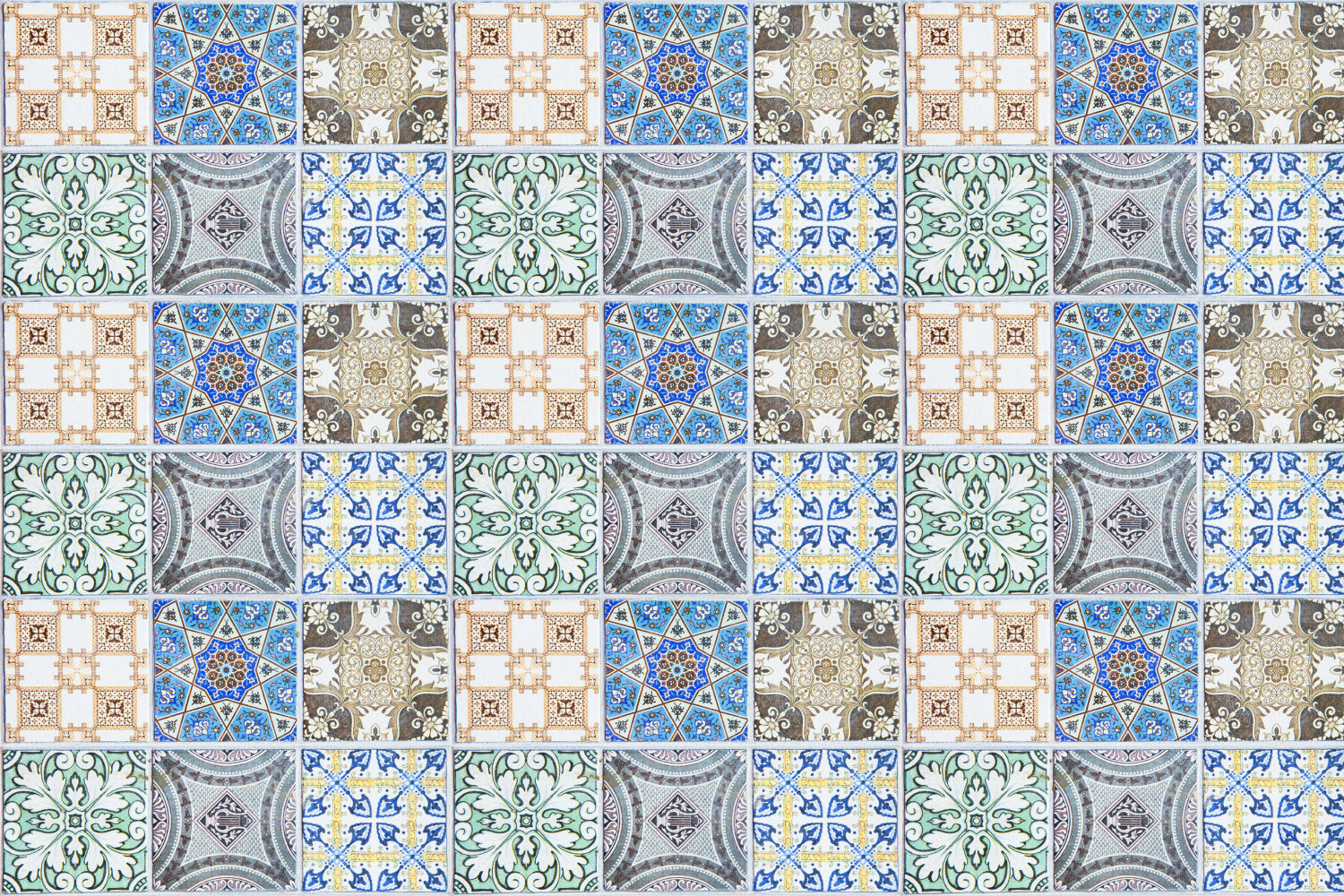 Küchenrückwand Patchwork