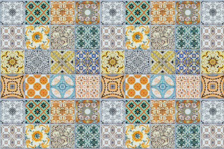 Küchenrückwand Patchwork