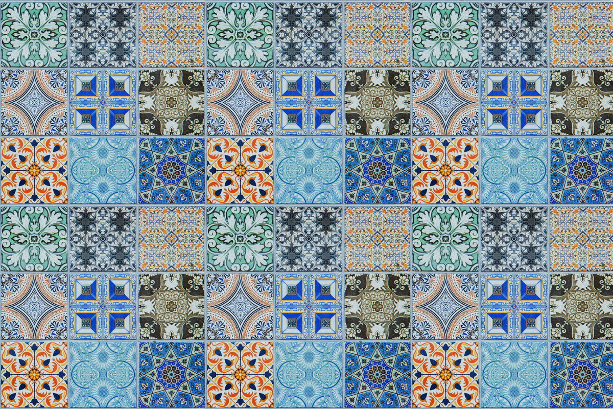 Küchenrückwand Patchwork