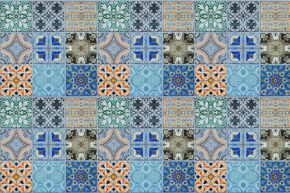 Küchenrückwand Patchwork