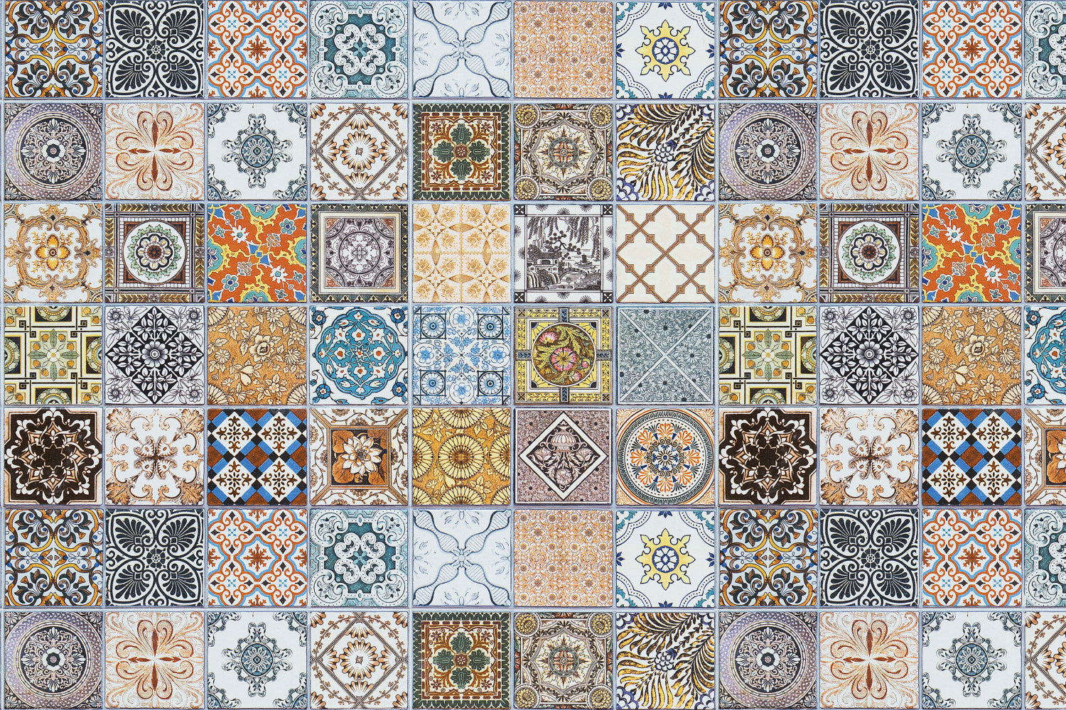 Küchenrückwand Patchwork