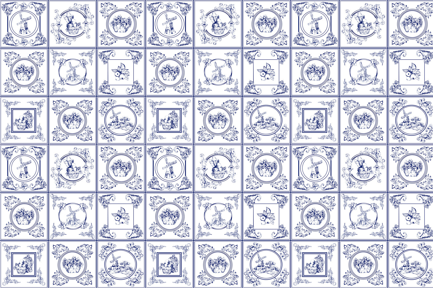 Küchenrückwand Patchwork