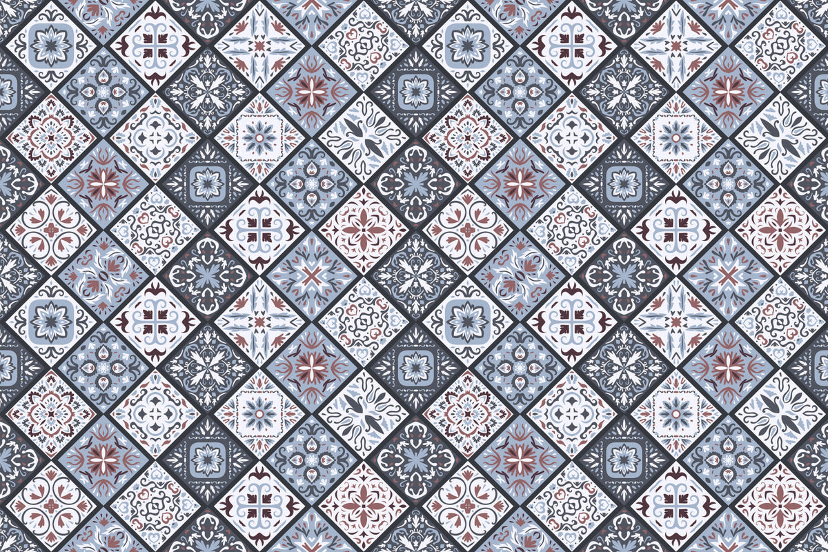 Küchenrückwand Patchwork