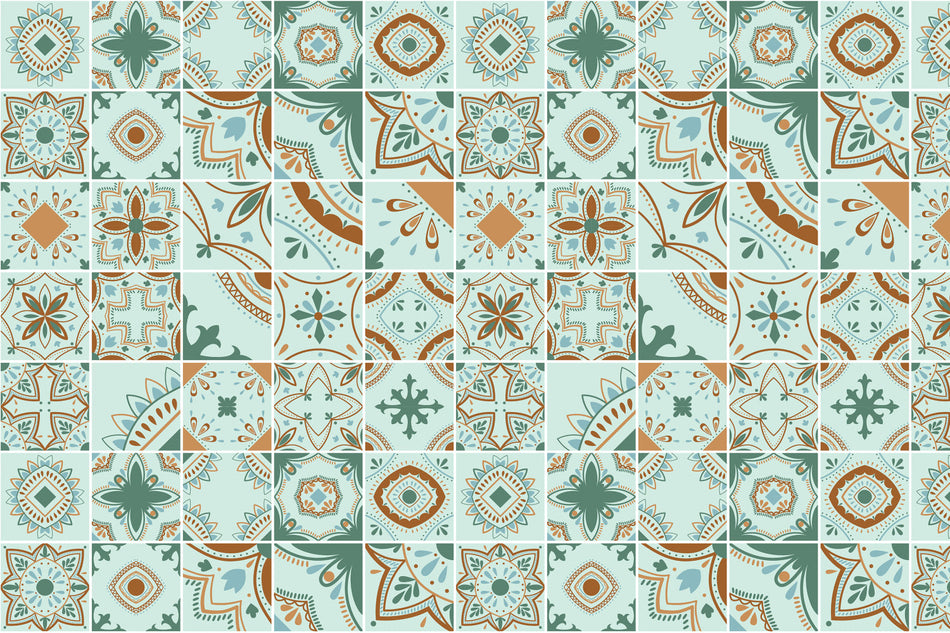 Küchenrückwand Patchwork