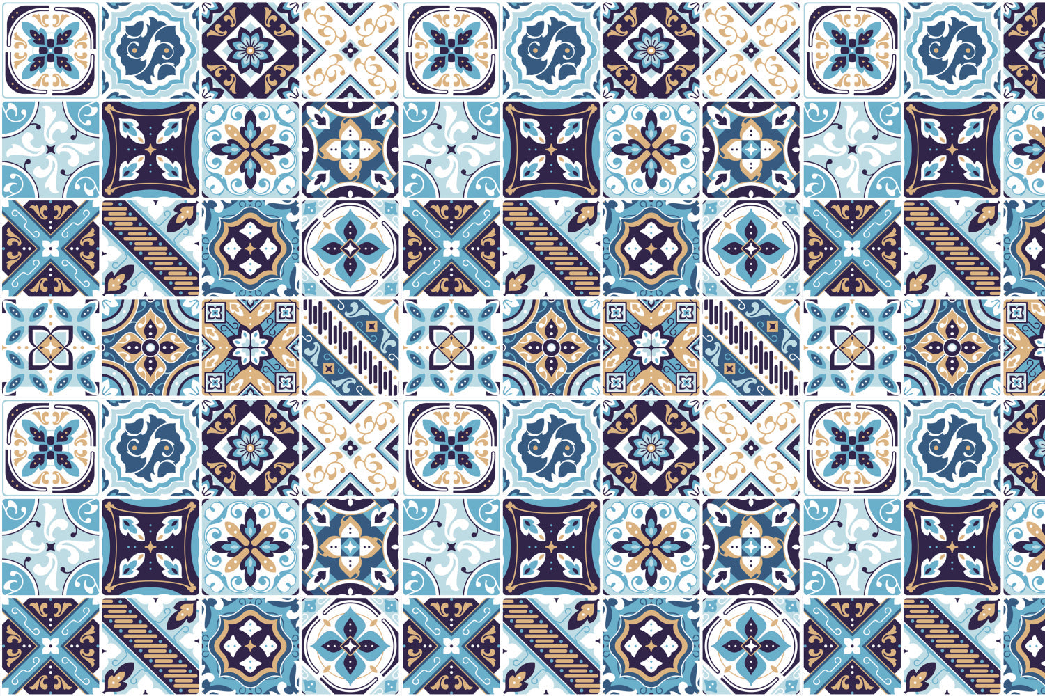 Küchenrückwand Patchwork