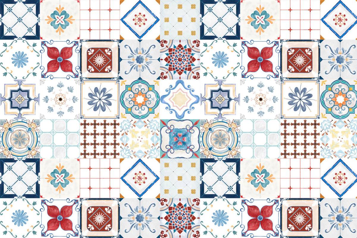 Küchenrückwand Patchwork