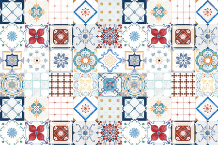 Küchenrückwand Patchwork