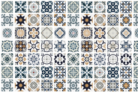 Küchenrückwand Patchwork