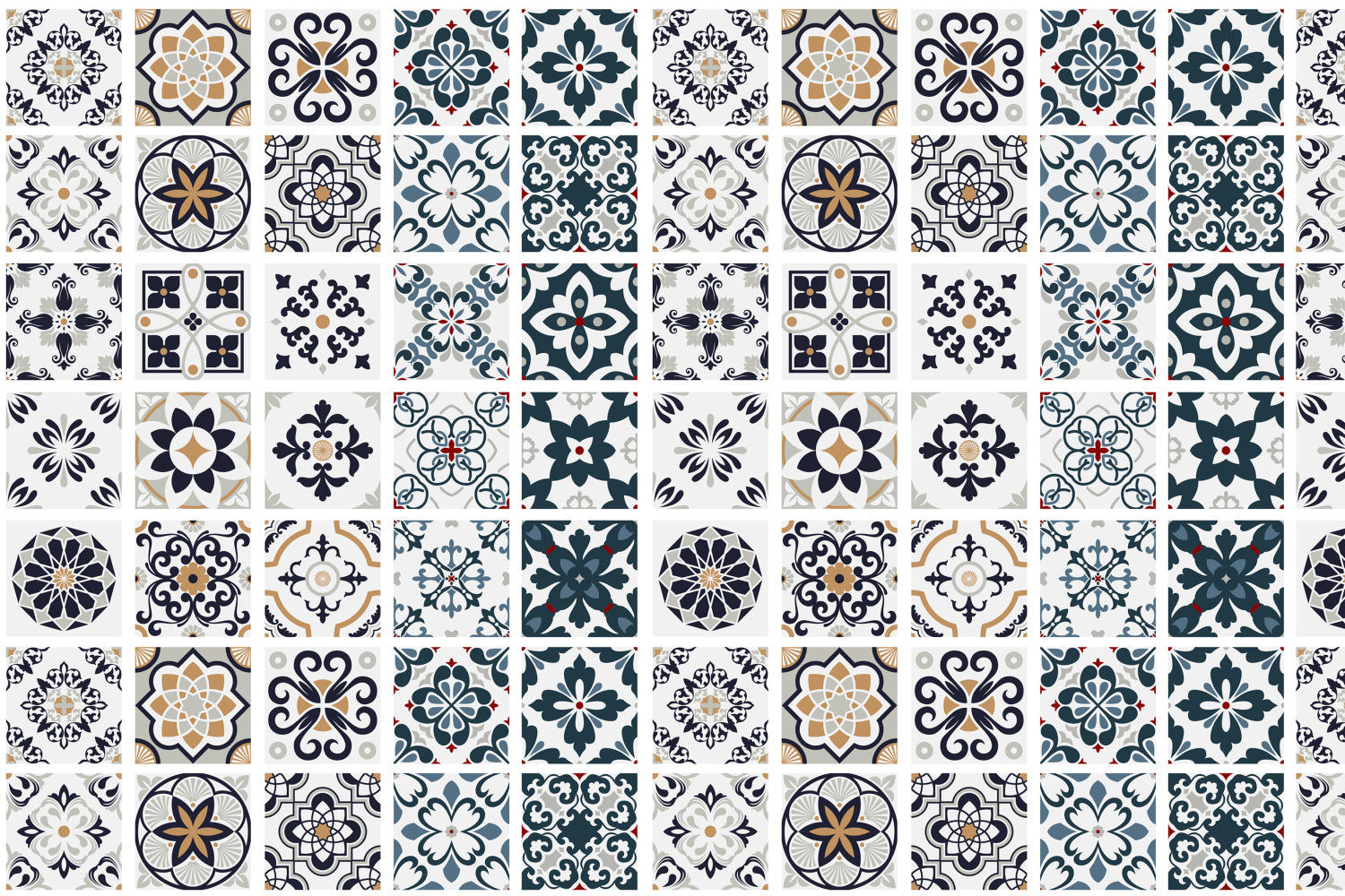 Küchenrückwand Patchwork