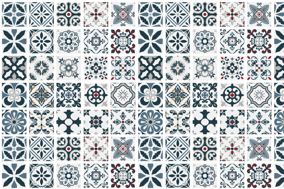 Küchenrückwand Patchwork