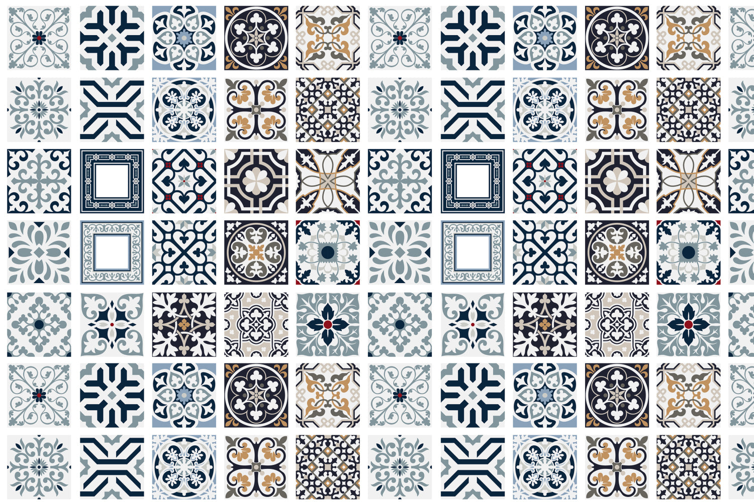 Küchenrückwand Patchwork