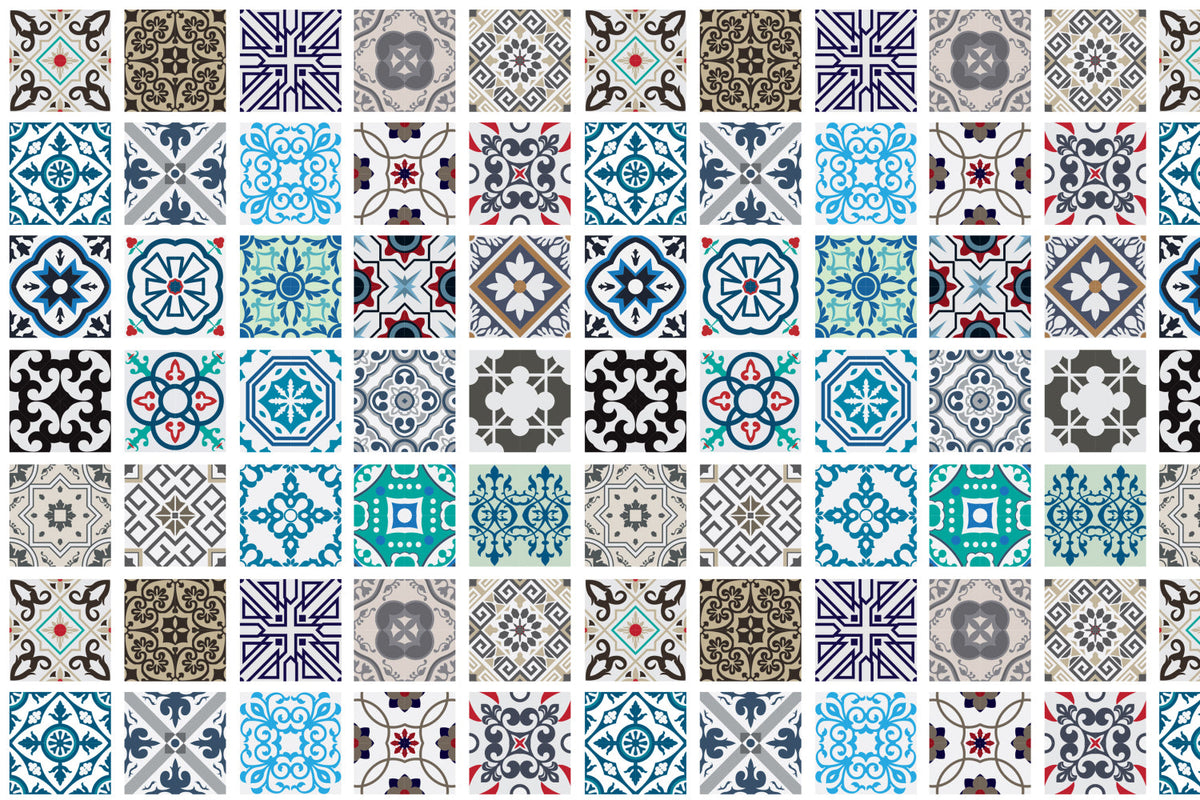 Küchenrückwand Patchwork