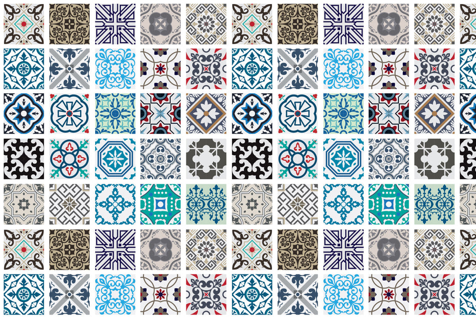 Küchenrückwand Patchwork