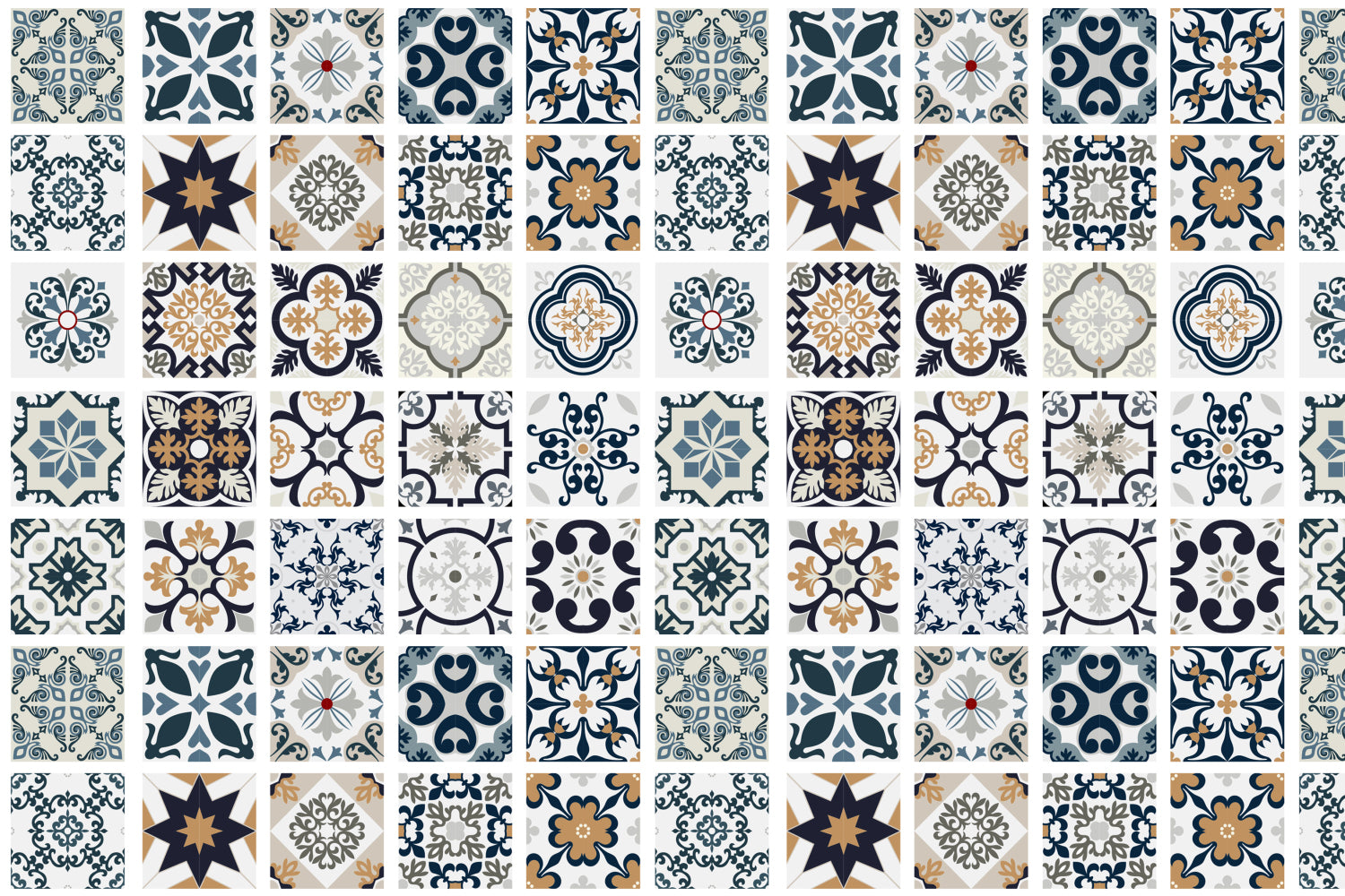 Küchenrückwand Patchwork