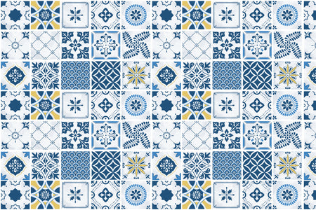 Küchenrückwand Patchwork